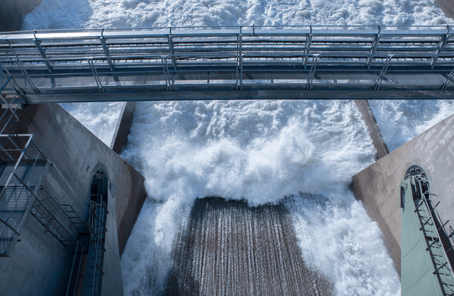 Waterkracht-centrale Akkats in Zweden