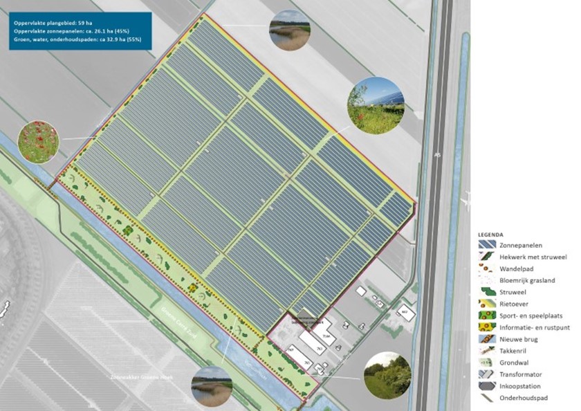 Impressie plan Hoofddorp | Zonnepark Hoofddorp A5