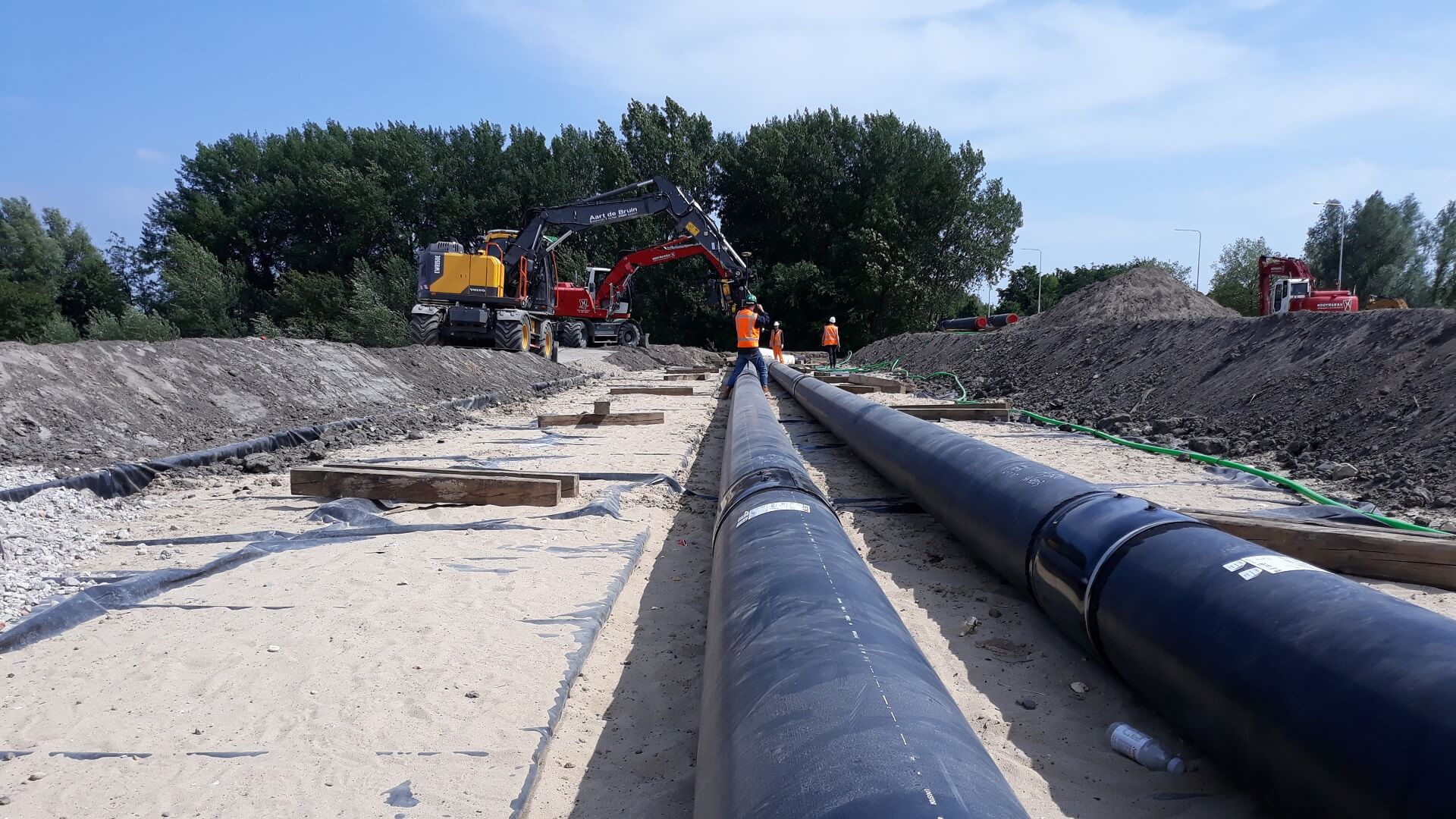 Werkzaamheden Stadswarmte In Amsterdam Zuidoost Vattenfall