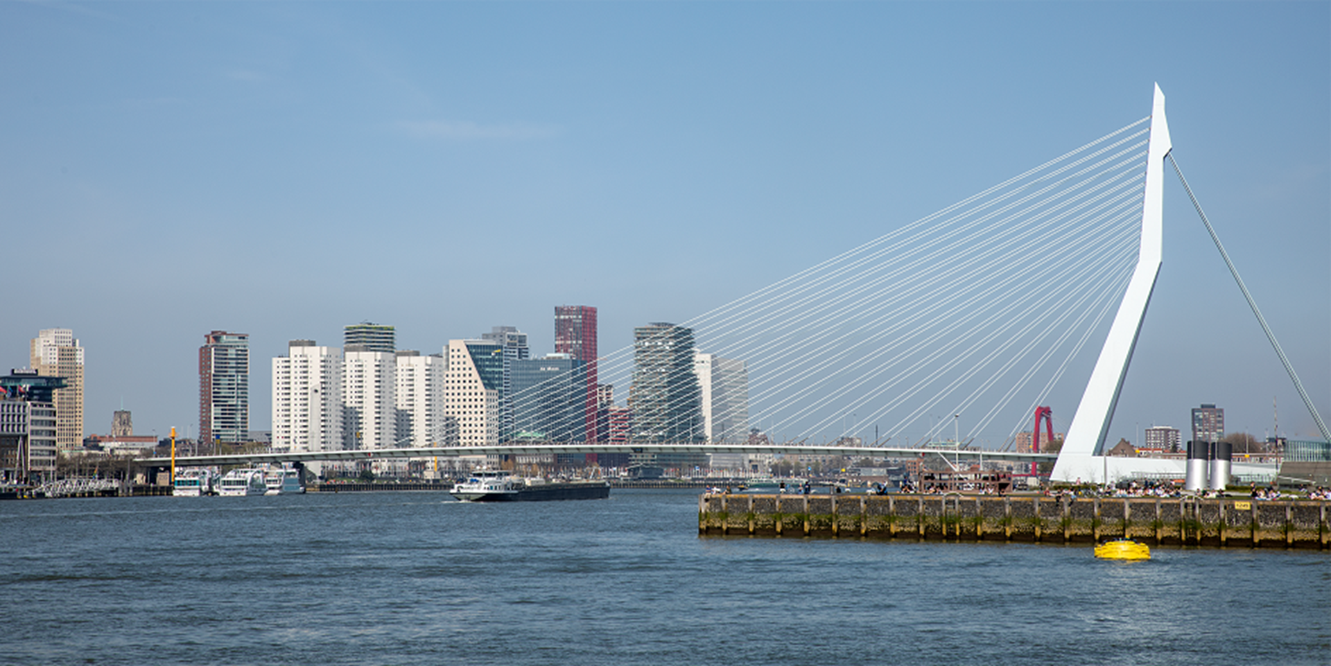 Skyline van Rotterdam